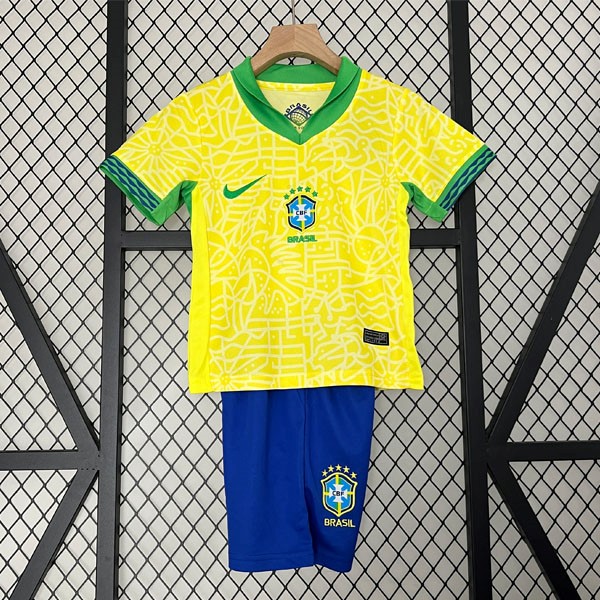 Trikot Brasilien Heim Kinder 2024